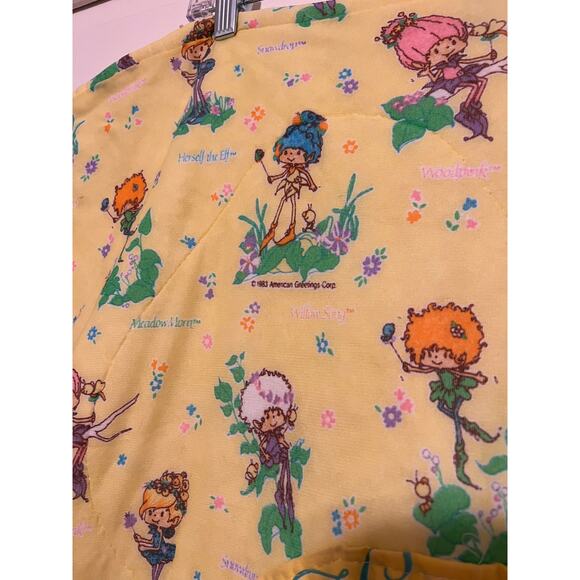 RARE Vintage Yellow 1983 Herself The Elf Sleeping Bag. American Greetings - Picture 3 of 4